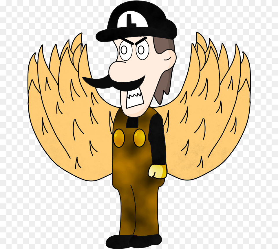 Golden Ultra Soul Weegee V2 Awesome Face Vs Weegee, Person, Head, Cartoon Free Transparent Png