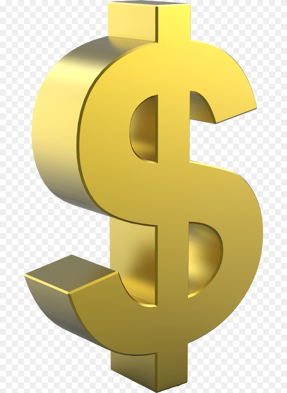 Golden United Gold Dollar Sign States Coin Gold Dollar Sign, Symbol, Text, Number Free Png