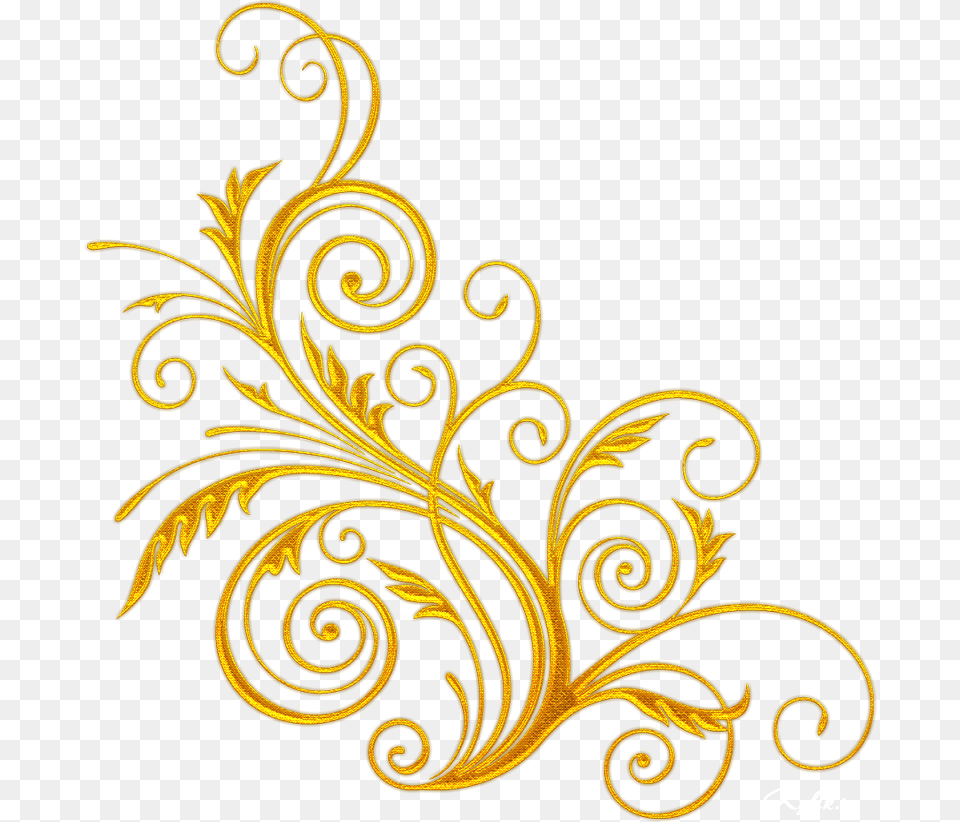 Golden Vector Swirl Gold Swirls Background, Art, Floral Design, Graphics, Pattern Free Transparent Png