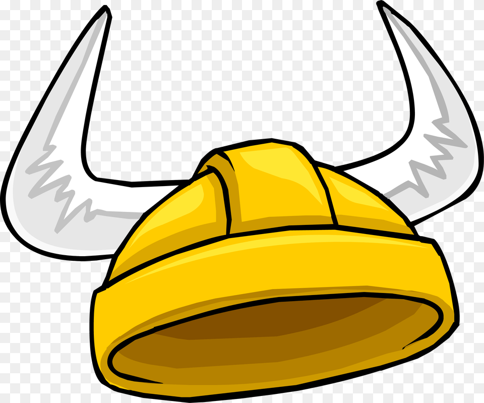 Golden Viking Helmet Icon Club Penguin Viking Helmet, Clothing, Hardhat, Hat, Vehicle Png Image