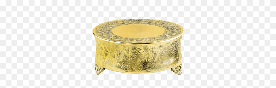 Golden Wedding Cake Stand Elegance Round Ornate Cake Stand 14quot Silver, Coffee Table, Furniture, Table, Disk Png