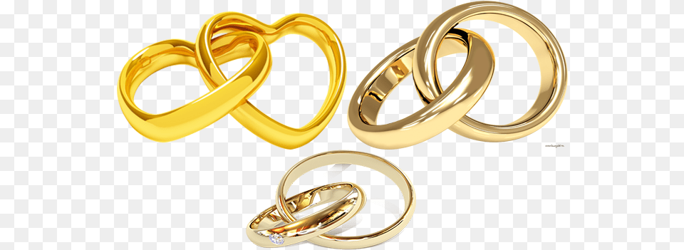 Golden Wedding Ring Wedding Gold Ring, Accessories, Jewelry, Treasure Free Png Download