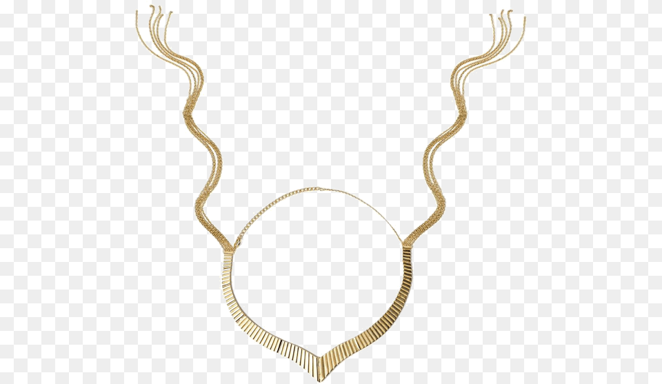 Golden Whip Necklace, Accessories, Jewelry, Diamond, Gemstone Free Png Download