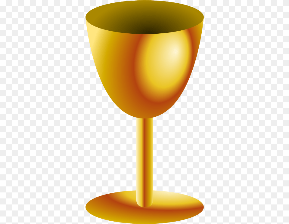 Golden Wine Glass, Goblet Png Image