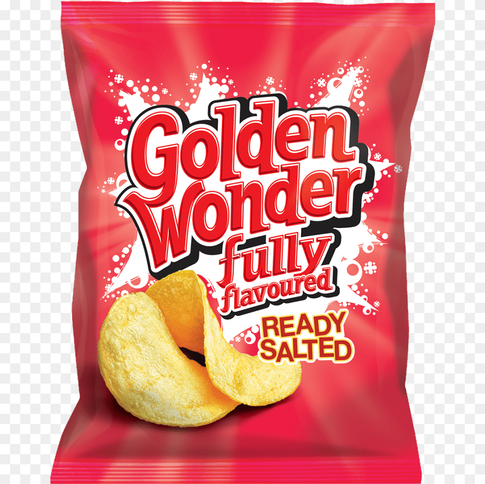 Golden Wonder Crisps Golden Wonder Ready Salted Crisps, Food, Snack Free Transparent Png