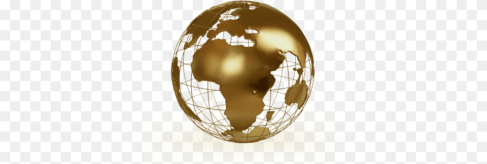 Golden World Gold, Astronomy, Globe, Outer Space, Planet Free Transparent Png