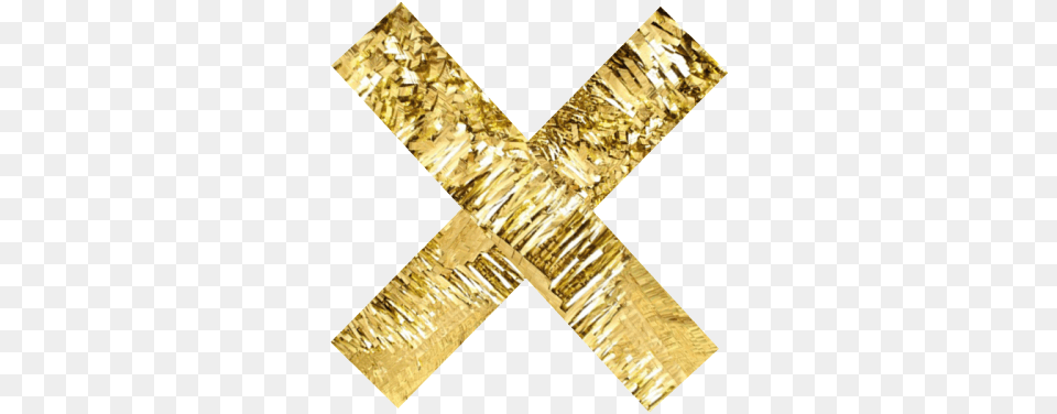 Golden X Gold, Cross, Symbol, Chandelier, Lamp Png