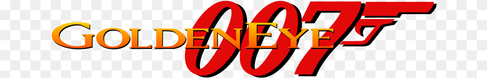 Goldeneye 007 N64 Logo, Light, Text Png Image