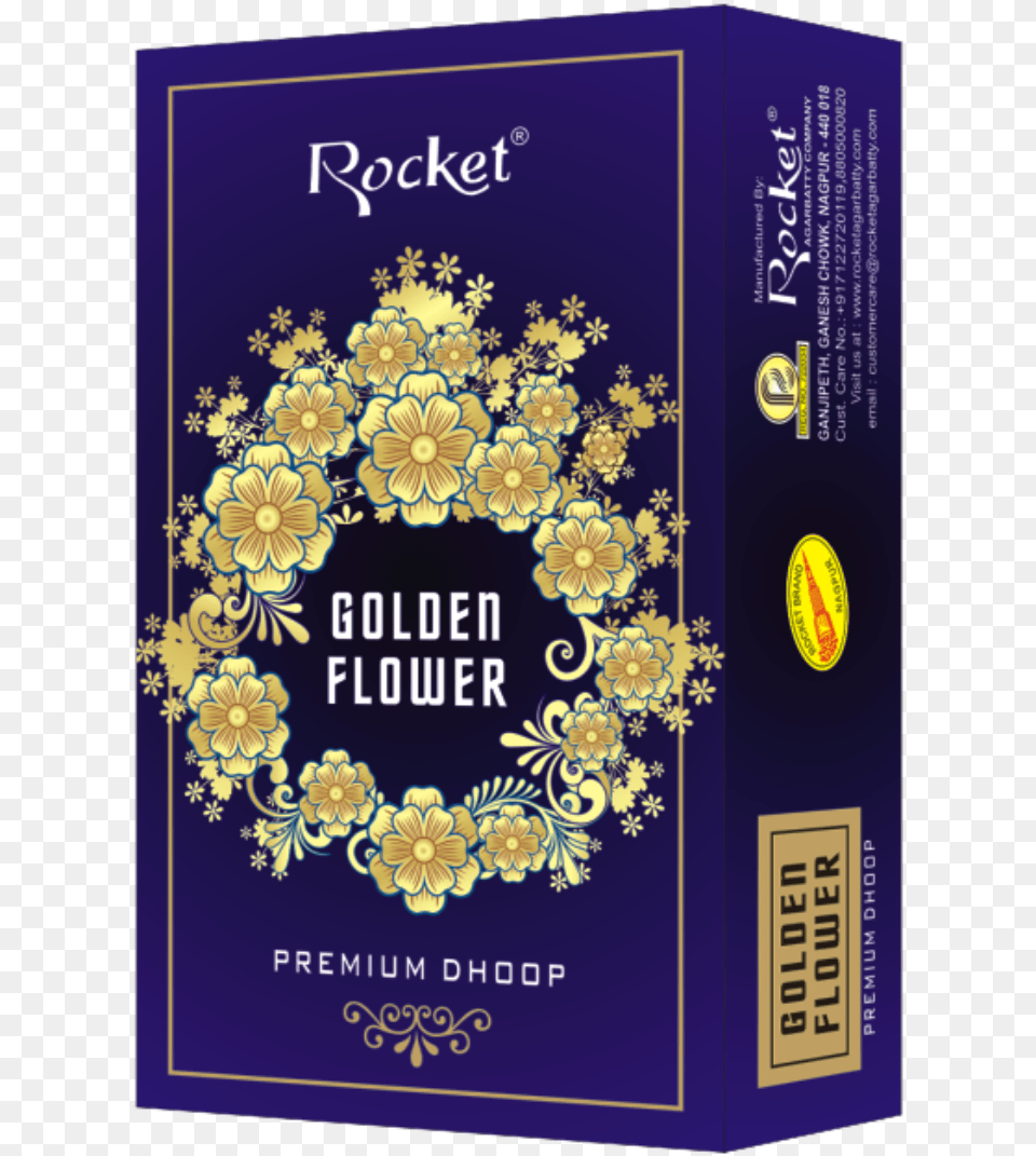 Goldenflower D Box Flower, Book, Publication, Art, Graphics Free Transparent Png
