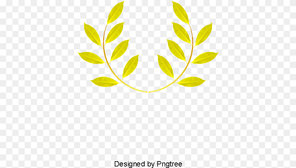 Goldenlaurylgold Clipart Illustration, Leaf, Plant, Green, Tree Png Image