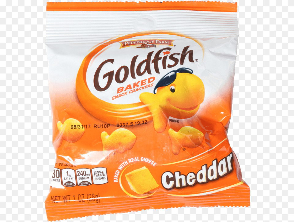 Goldfish Baked Cheddar Snack Crackers 1oz Goldfish Baked Snack Crackers Cheddar 1 Oz, Food, Sweets Free Png