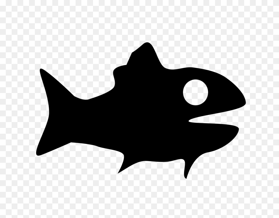 Goldfish Black And White Computer Icons, Gray Free Png Download