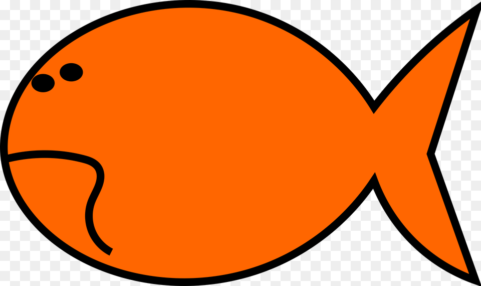 Goldfish Fish Clipart, Animal, Sea Life, Astronomy, Moon Free Png