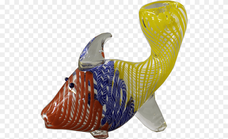 Goldfish Glass Pipe Armadillo, Pottery, Aquatic, Water, Animal Free Transparent Png