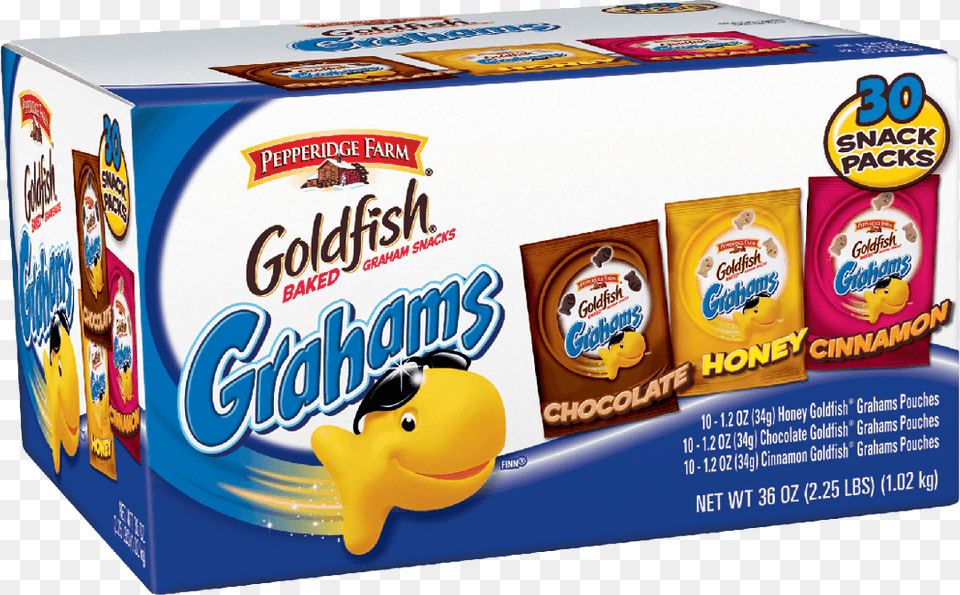 Goldfish Grahams Graham Snacks Baked Cinnamon Goldfish Crackers, Toy Png Image