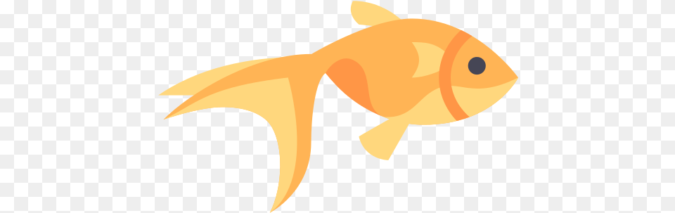 Goldfish Icon Ocean Animals, Animal, Fish, Sea Life, Shark Png Image