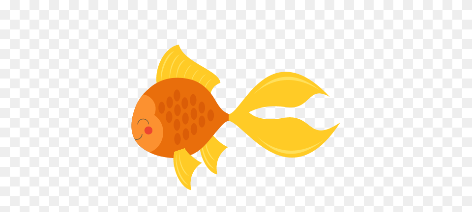 Goldfish Transparent Images Cartoon Gold Fish, Animal, Sea Life Png