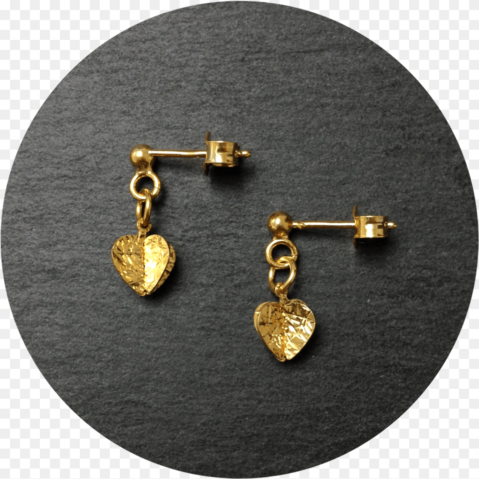 Goldhearts Earrings, Accessories, Earring, Jewelry, Locket Free Png Download