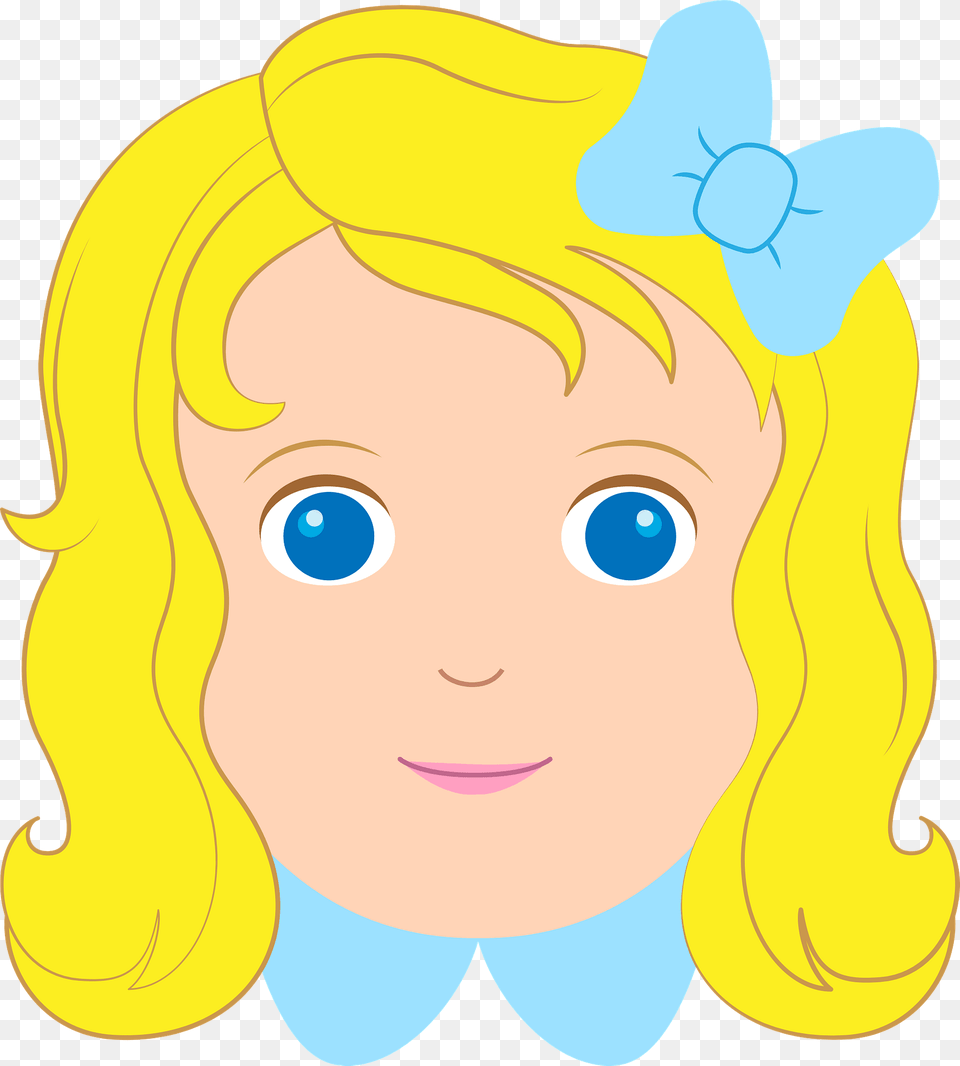 Goldilocks Face Clipart, Baby, Person, Head, Photography Free Png Download