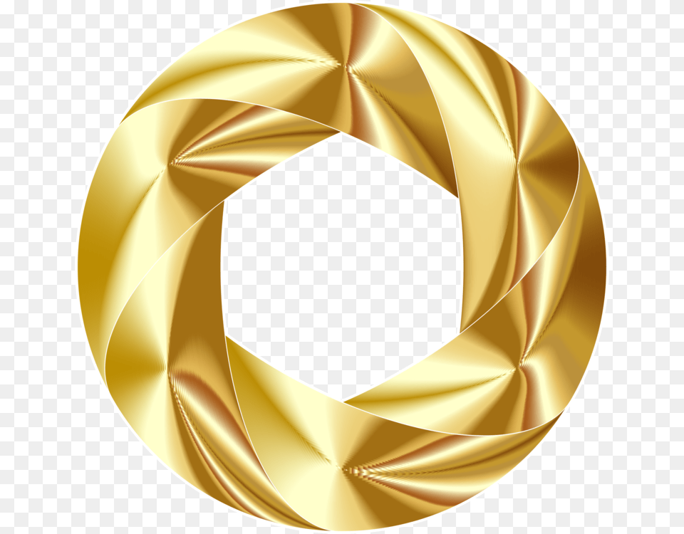 Goldlinecircle, Gold, Disk Png Image