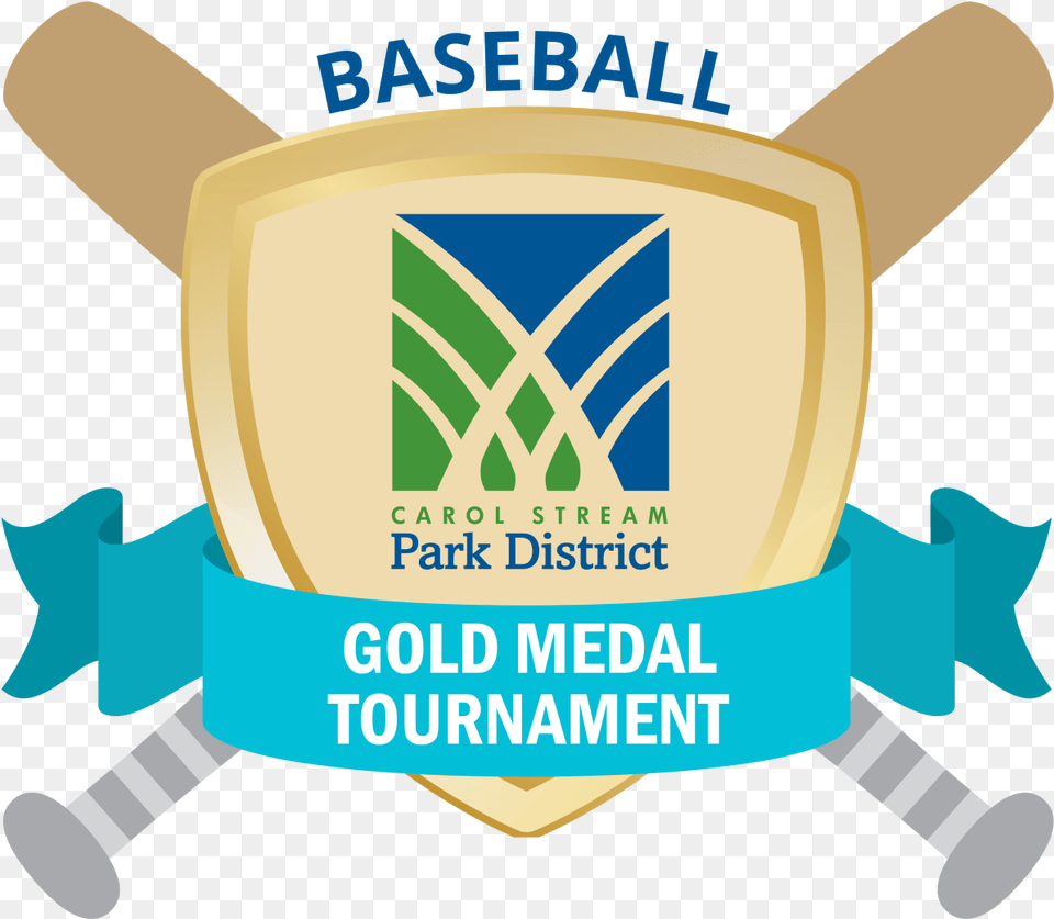 Goldmedaltournament Baseballlogo Carol Stream Park District Cic Community Interest Company Logo, Baby, Person Free Transparent Png