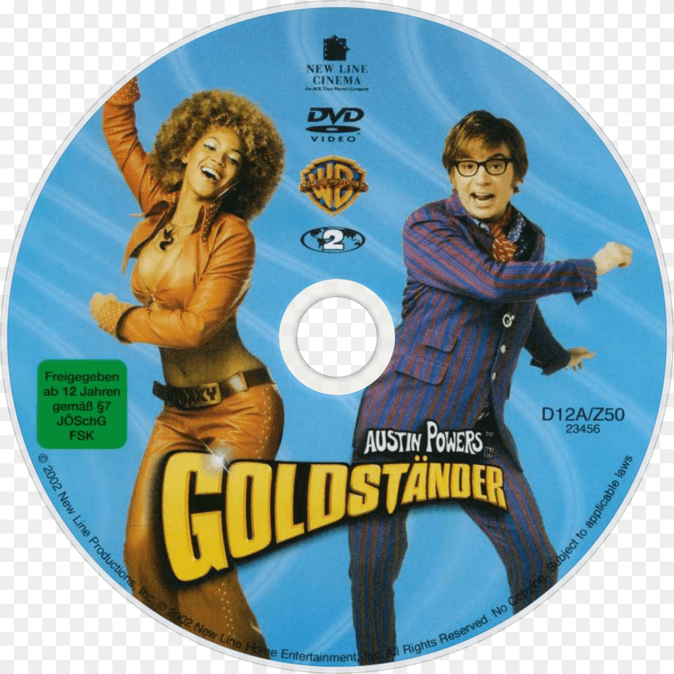 Goldmember Dvd Disc Image Austin Powers 2 Dvd, Disk, Adult, Female, Person Png