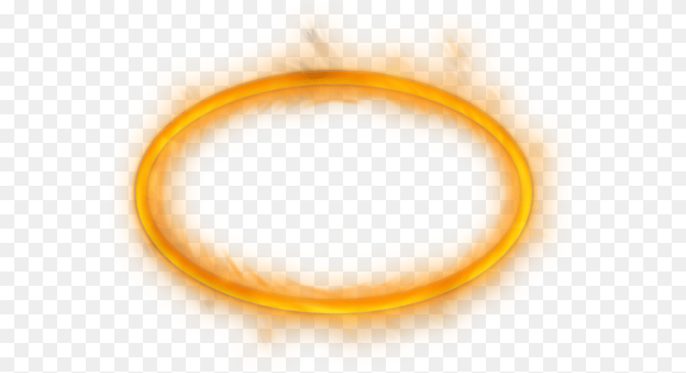 Goldring Oval Halo Gold Ring Portal Round Mystical Glow Png