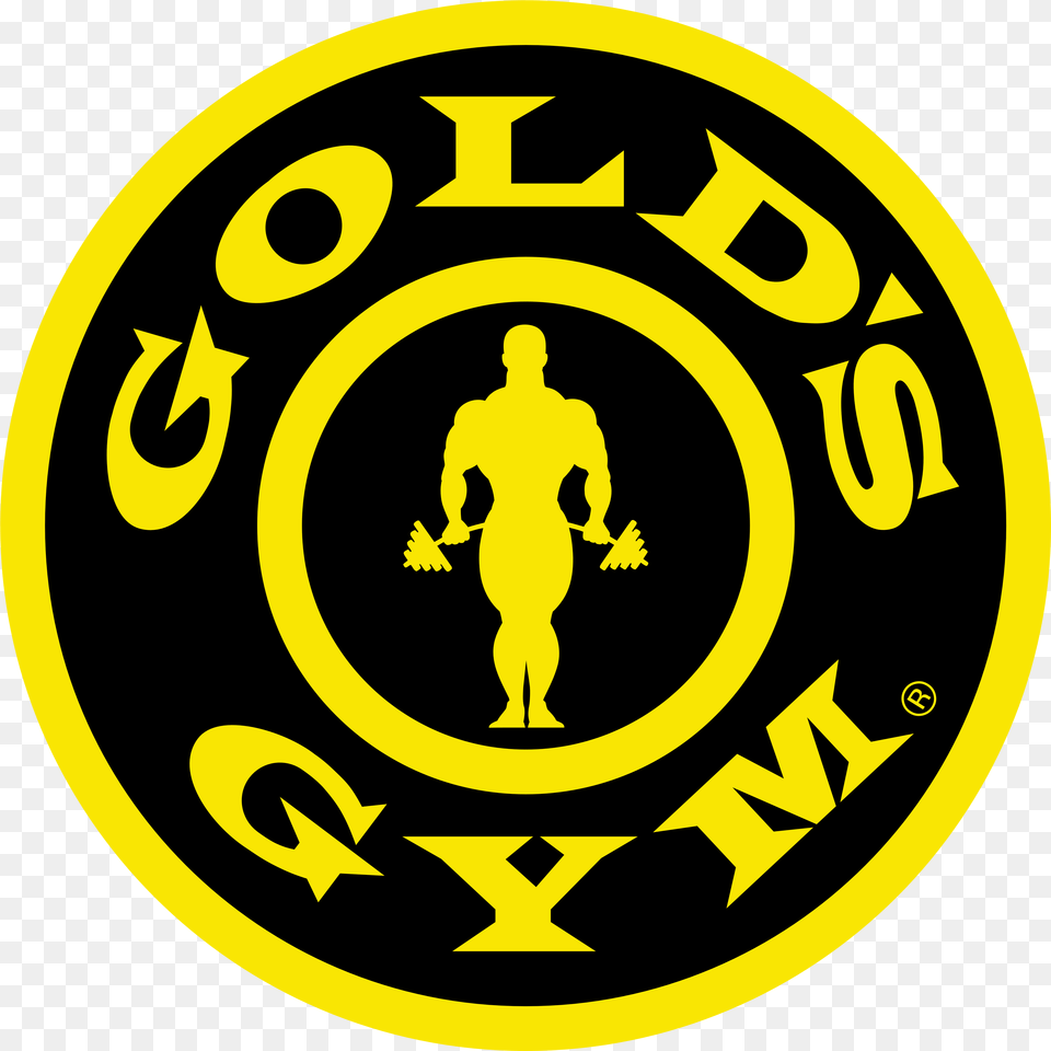 Golds Gym Gold Gym Logo Hd, Adult, Male, Man, Person Free Png