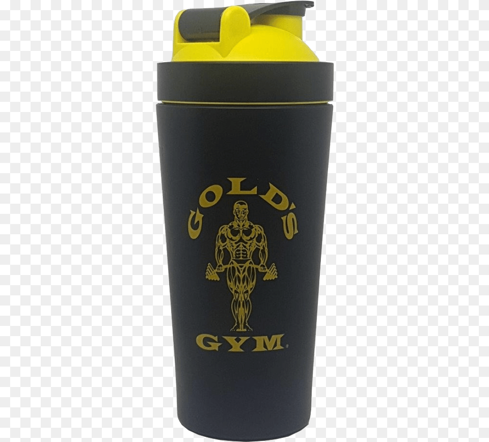 Golds Gym Golds Gym Metal Shaker Gold39s Gym Shaker Bottle Free Png Download