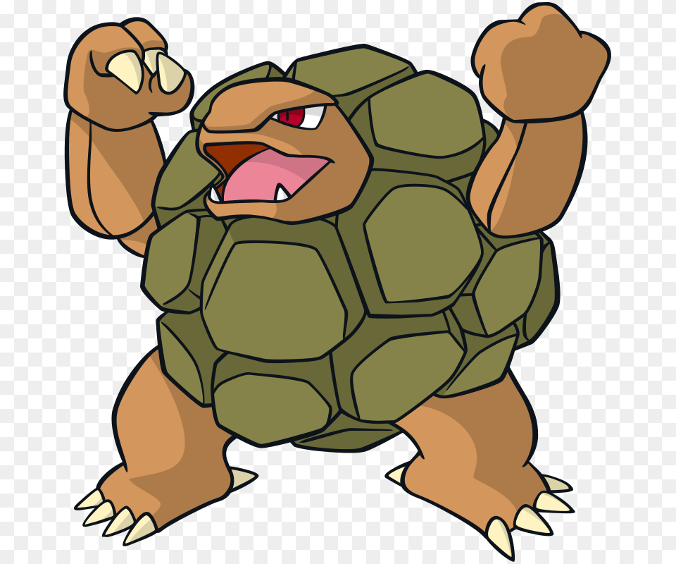 Golem Pokemon, Animal, Reptile, Sea Life, Tortoise Free Png Download