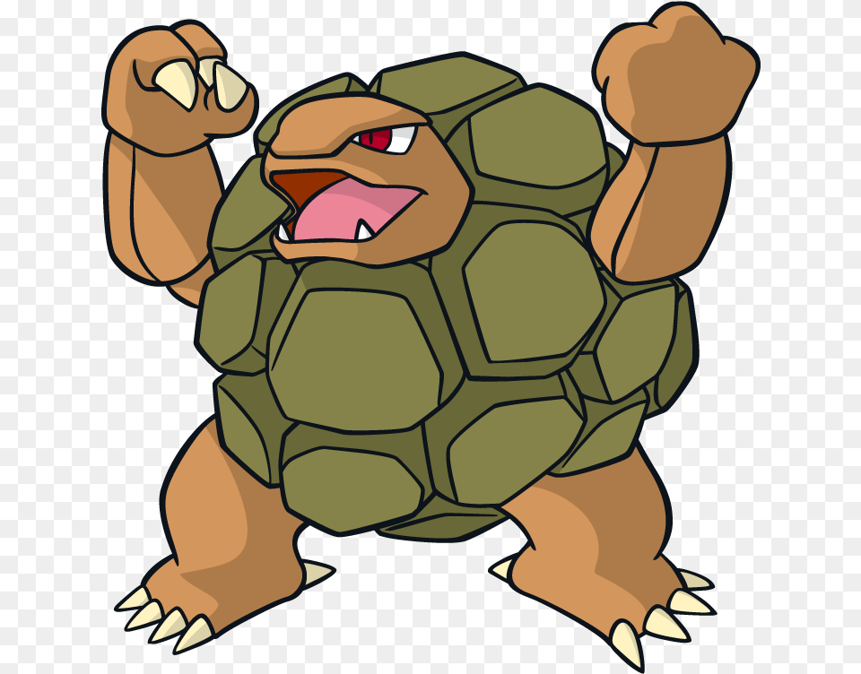 Golem Pokemon Character Vector Art Golem Pokemon, Animal, Reptile, Sea Life, Tortoise Free Png