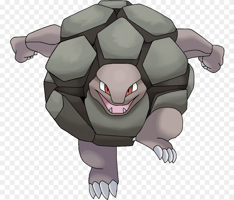 Golemjump Golem Pokemon Fan Art, Animal, Reptile, Sea Life, Tortoise Png Image