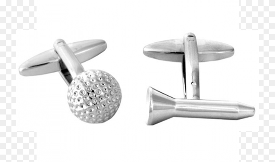 Golf Ball And Tee Cufflinks, Indoors Png Image