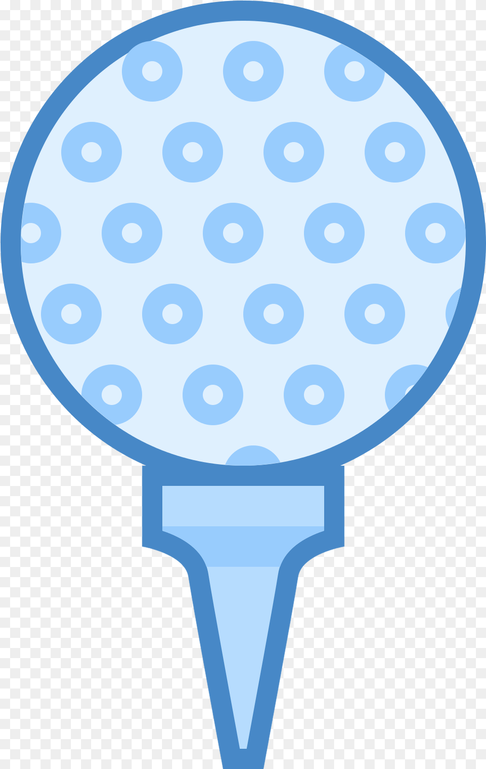 Golf Ball Icon Blue Clipart Circle, Disk, Golf Ball, Sport, Racket Free Png Download