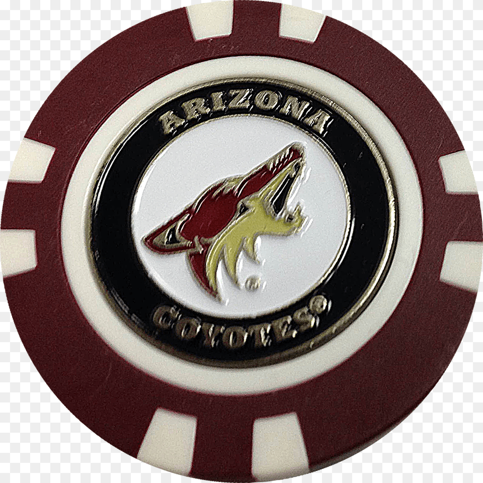 Golf Ball Marker Nhl Arizona Coyotes Emblem, Logo, Symbol Png Image