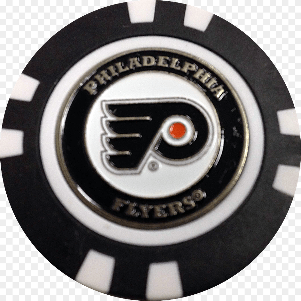 Golf Ball Marker Nhl Philadelphia Flyers Emblem, Symbol, Logo, Wristwatch Free Transparent Png