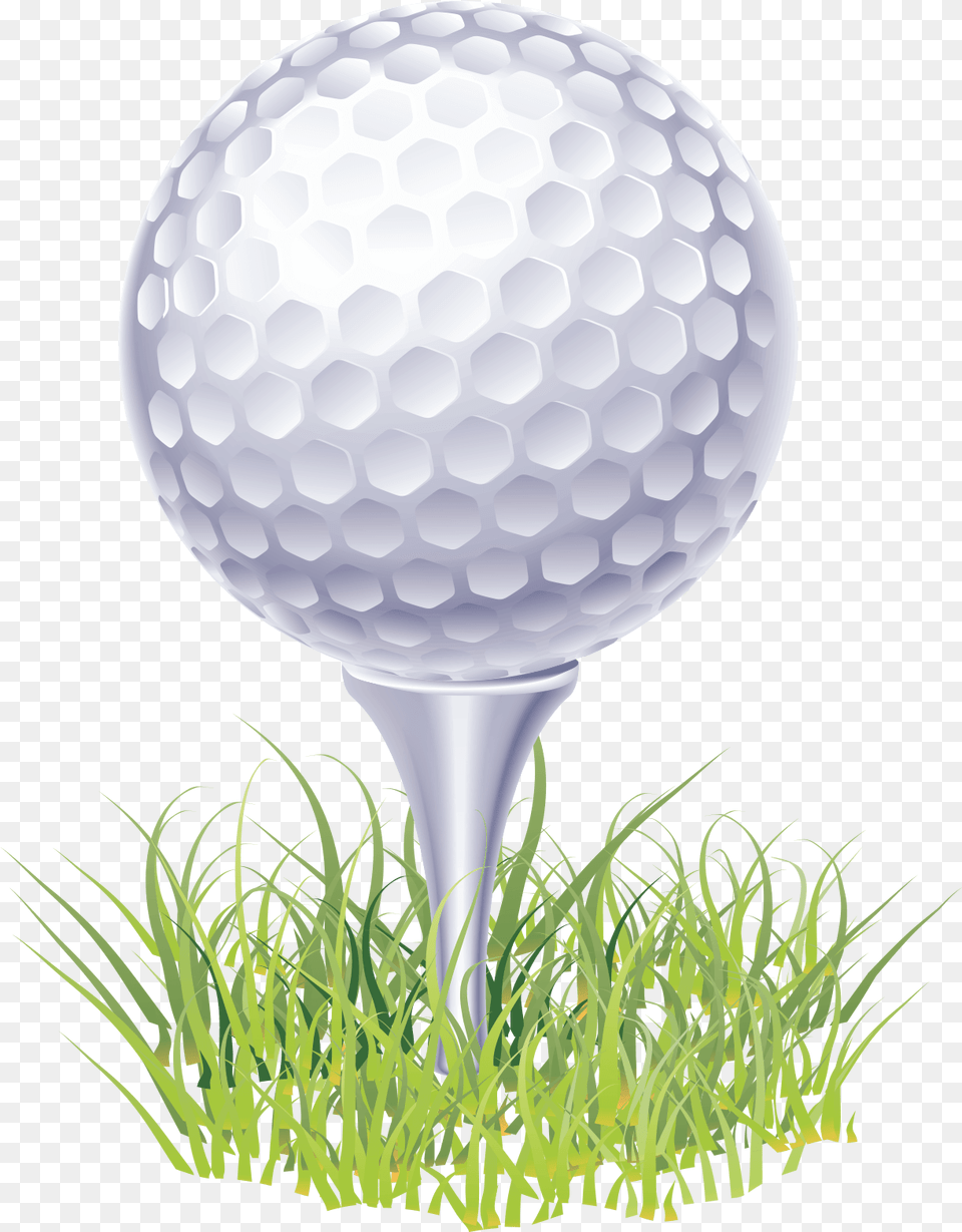 Golf Ball On Tee, Golf Ball, Sport, Plant Free Png Download