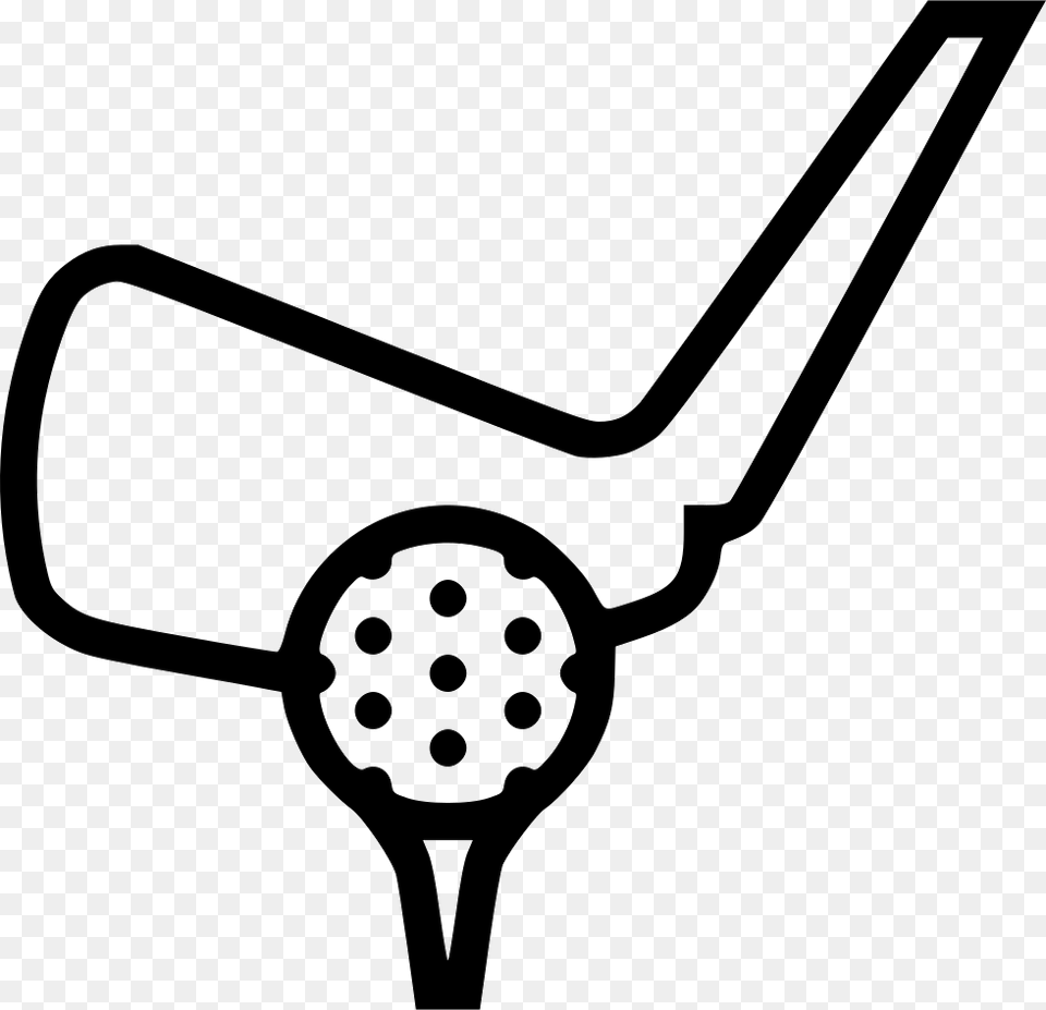 Golf Bat Ball Tee Hit Icon Download, Smoke Pipe Png