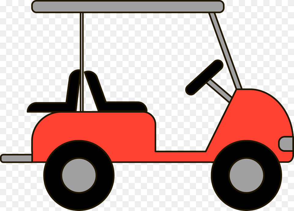 Golf Cart Clipart, Vehicle, Transportation, Golf Cart, Sport Png Image