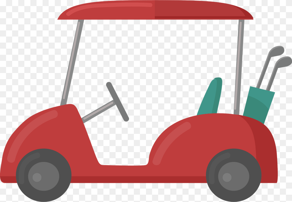 Golf Cart Clipart, Vehicle, Transportation, Golf Cart, Sport Png Image