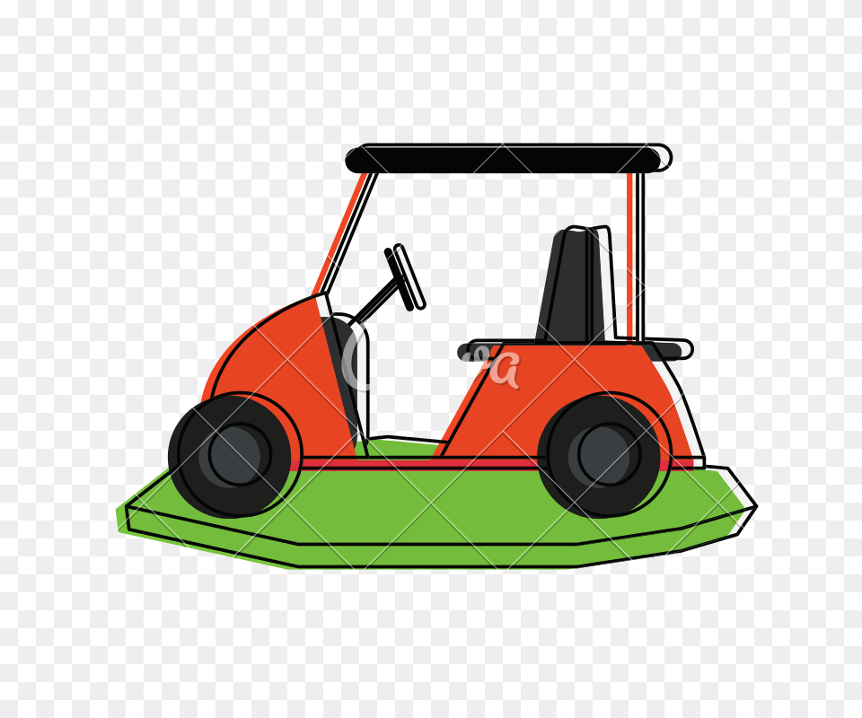 Golf Cart Icon Golf Cart Golf Cart Customs, Plant, Grass, Lawn, Vehicle Png Image