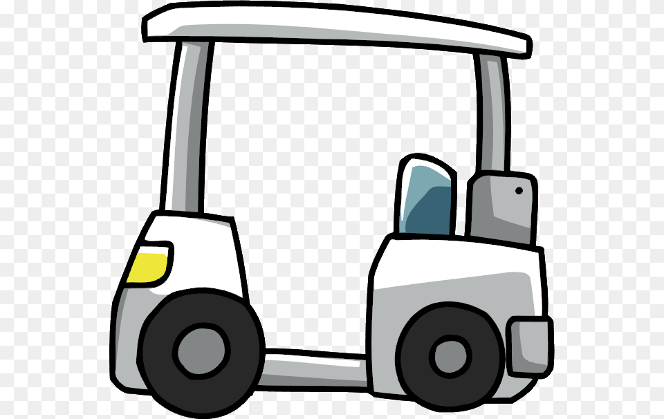 Golf Cart Scribblenauts Golf Cart, Vehicle, Golf Cart, Transportation, Sport Free Png