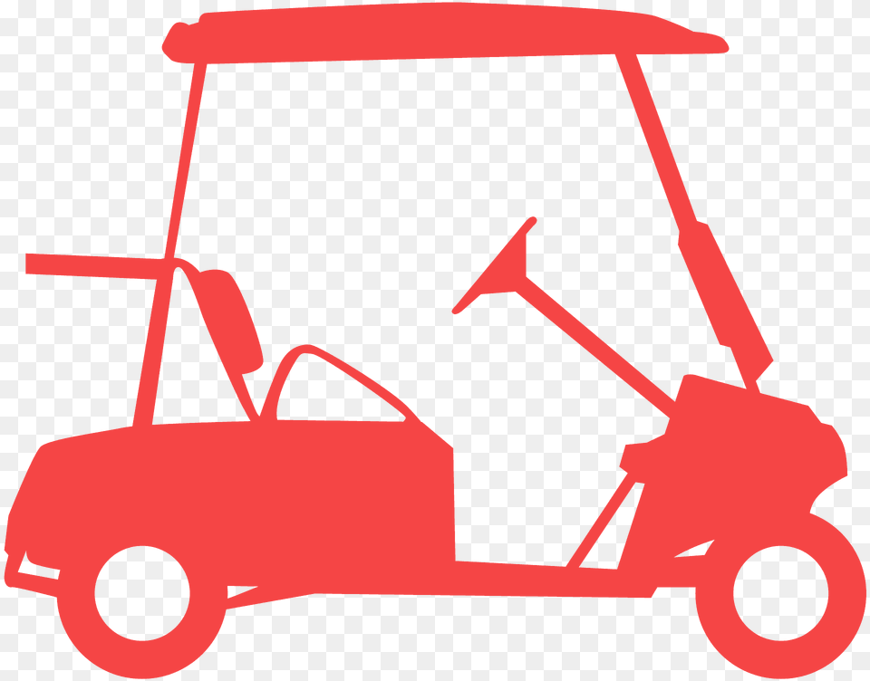 Golf Cart Silhouette, Vehicle, Transportation, Golf Cart, Sport Free Png