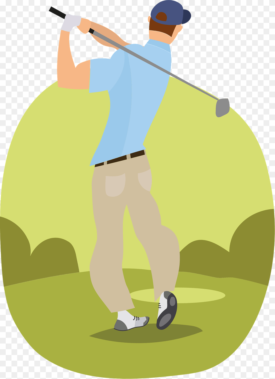 Golf Clipart, Adult, Person, Man, Male Free Png
