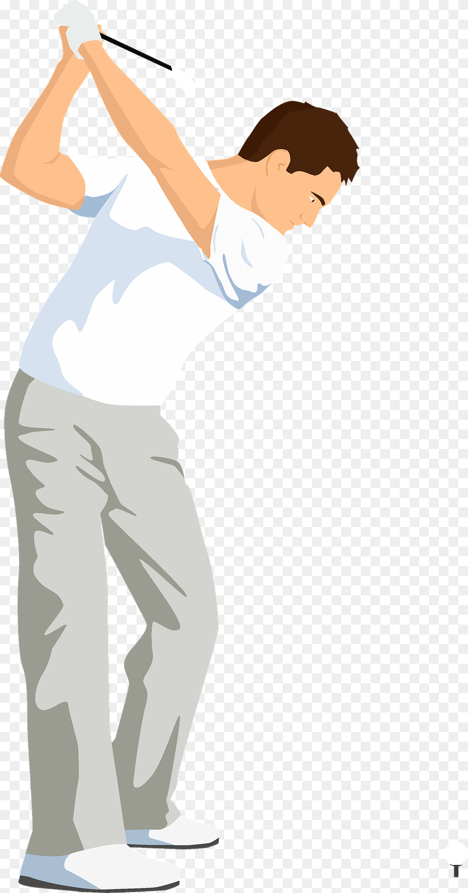 Golf Clipart, Person, Face, Head, Sport Free Png Download
