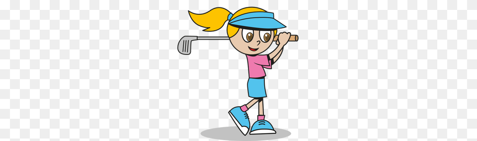Golf Clipart Child, Cleaning, Person, Face, Head Free Png Download