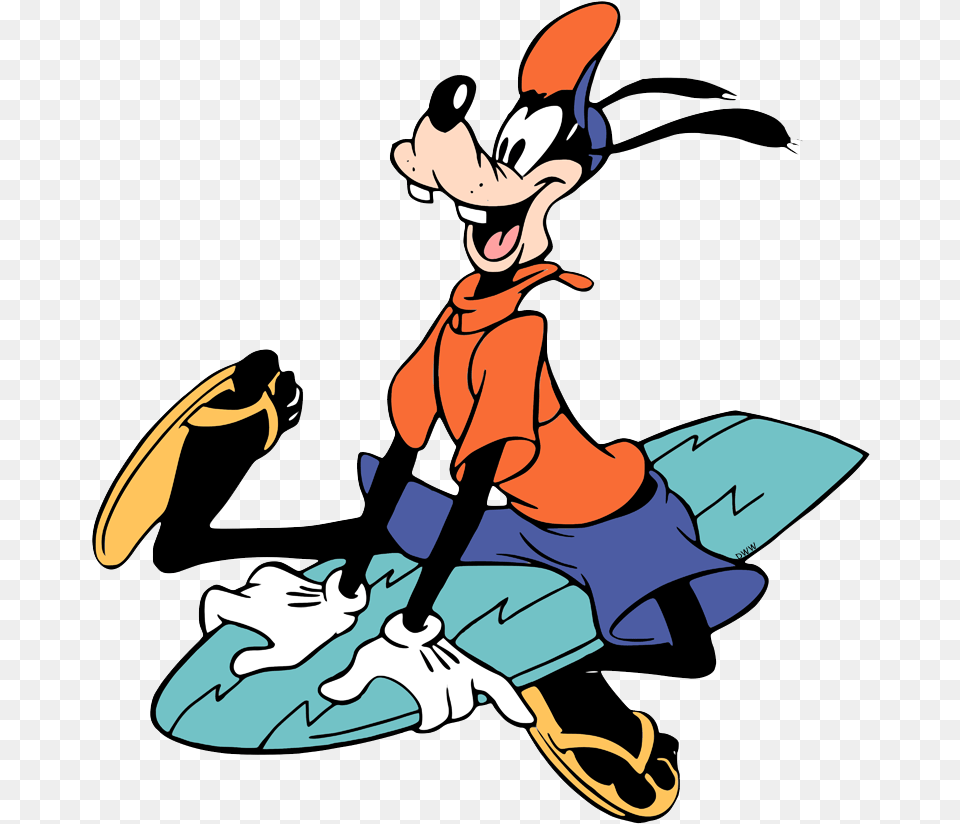 Golf Clipart Disney Goofy Disney Surf, Cartoon, Person Png Image