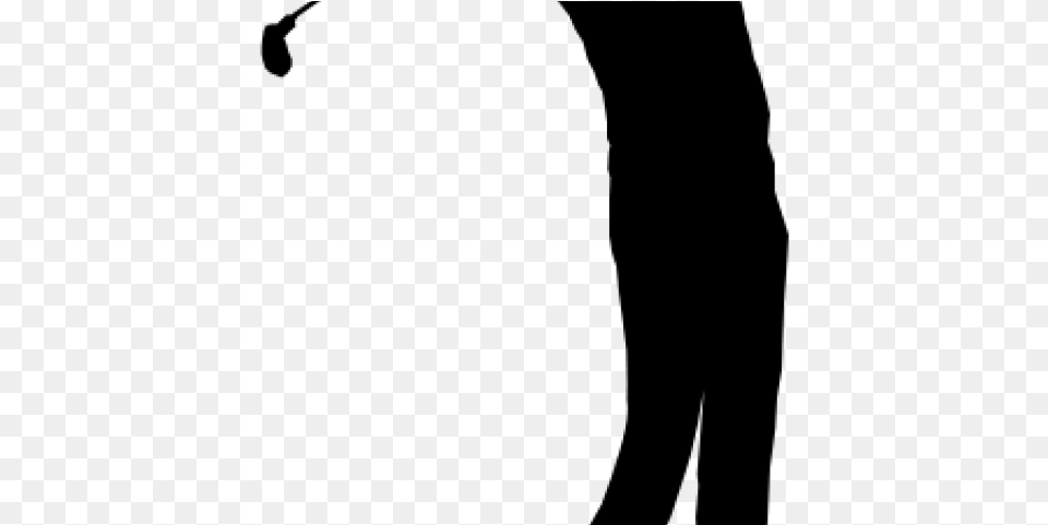 Golf Clipart Silhouette Hd Golf, Gray Png