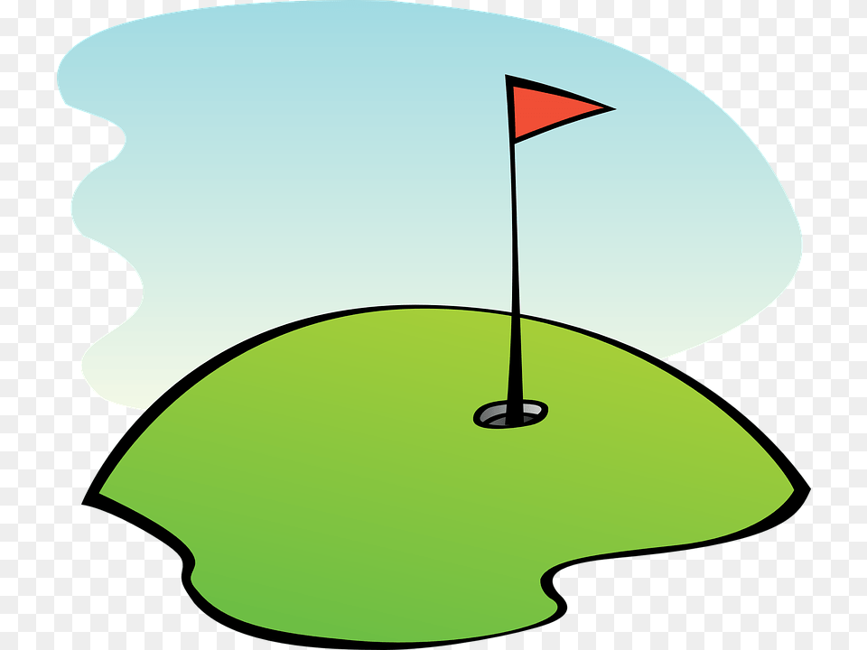 Golf Clipart Transparent, Field, Nature, Outdoors, Sport Png