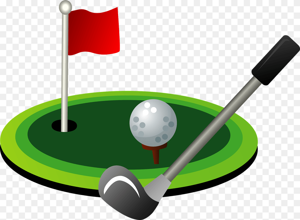 Golf Club And Ball Clipart, Smoke Pipe, Golf Ball, Sport Png
